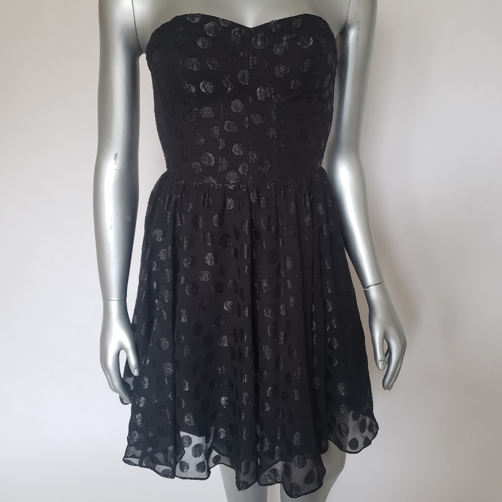 Vintage Guess Prom Dress Black Size 6